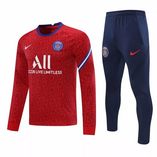 Chandal Paris Saint Germain 2021/22 Rojo Azul